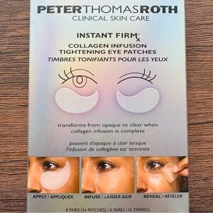Peter Thomas Roth Instant FIRMx Collagen Infusion Tightening Eye Patches-8 Pairs